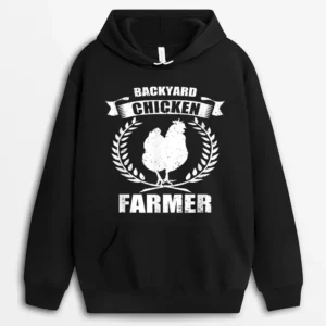 Backyard Chicken Farmer Farmers Farmers Agriculture Hoodie - Black